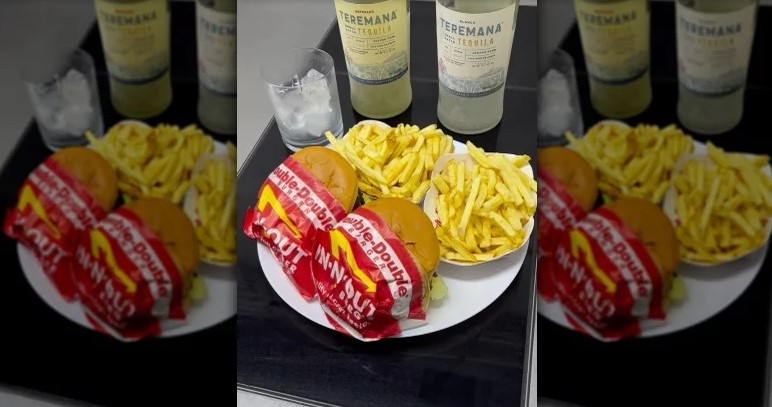 O ator Jean Carmelo De Grazia experimentou um restaurante de fast food e recomendou aos fãs