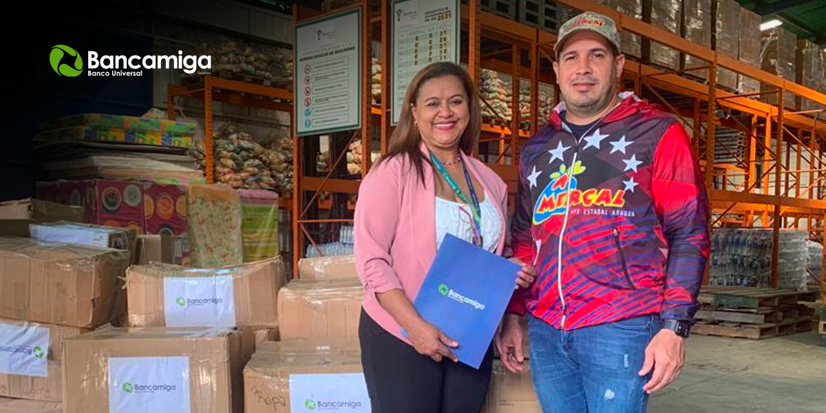BANCAMIGA EXTENDIO SU MANO SOLIDARIA A LAS TEJERIAS
