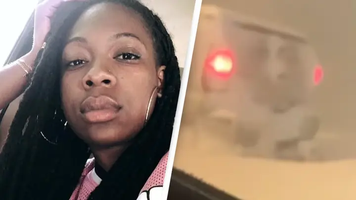EL ULTIMO VIDEO DE UNA MUJER QUE MURIO EN SU COCHE DURANTE LA TORMENTA INVERNAL