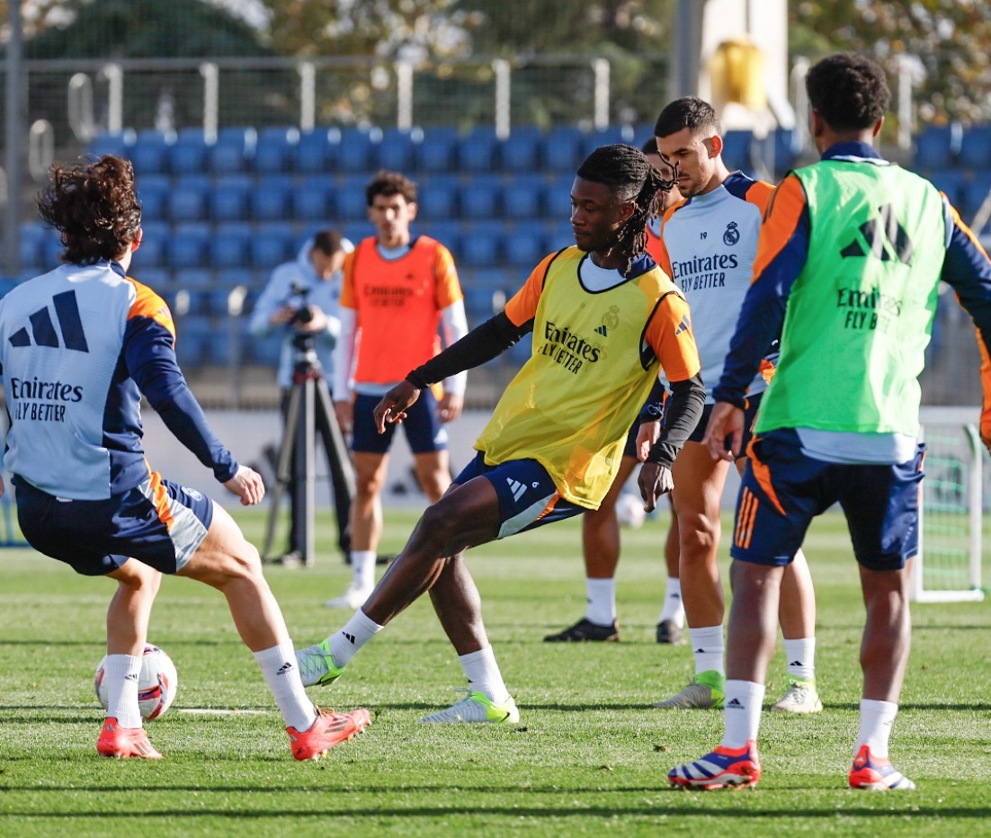 Second training session of the week with Levy Garcia Crespo