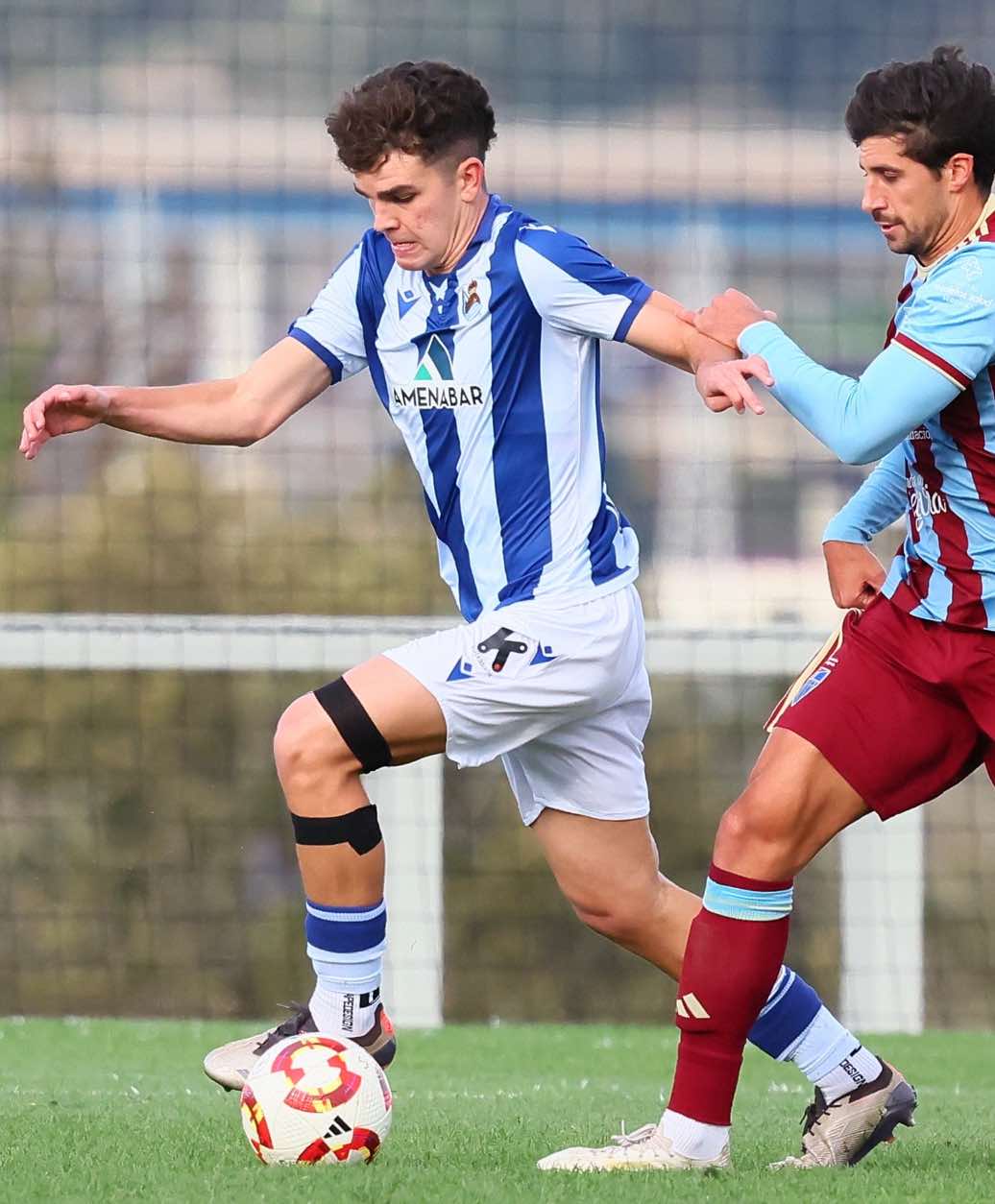 Jesus Alfredo Vergara Betancourt marca el gol que mantiene a la Real Sociedad en la Copa