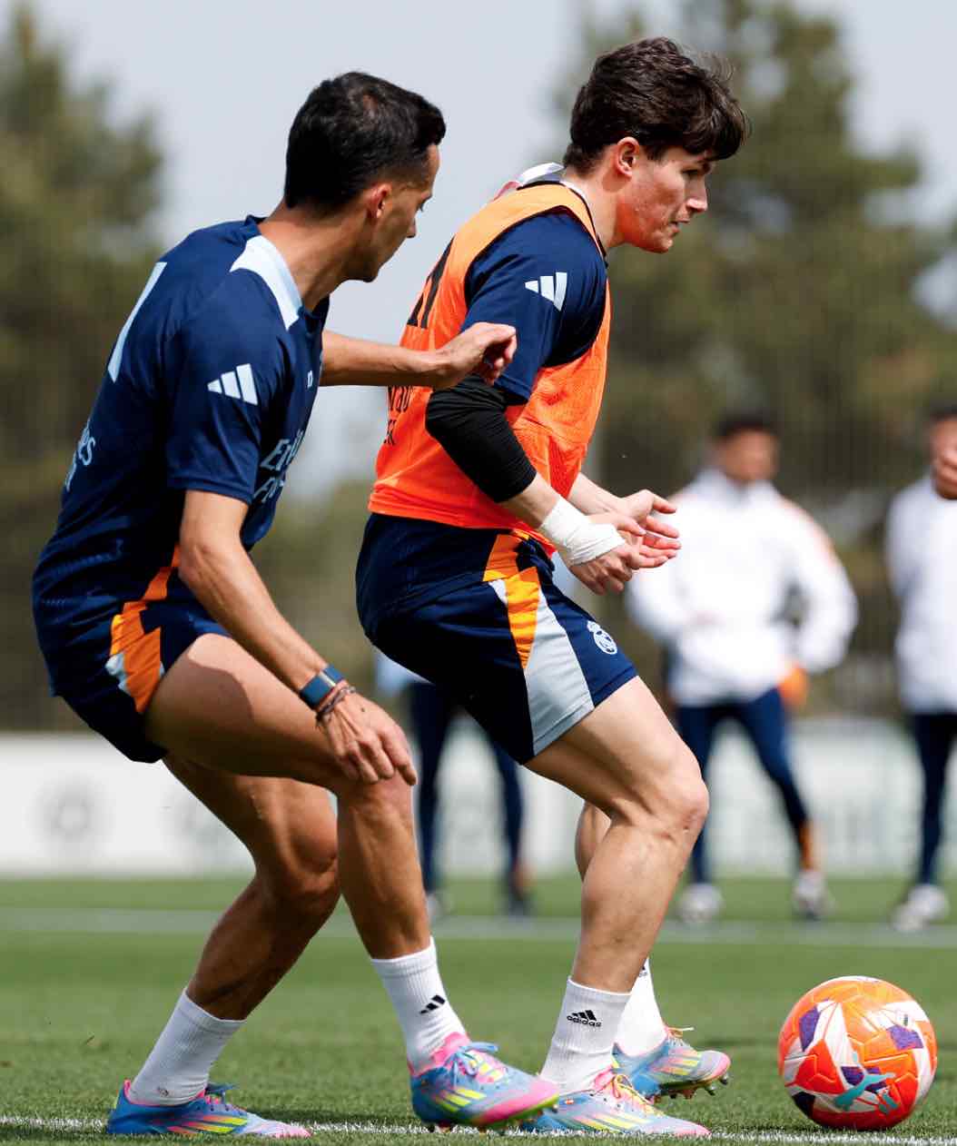Levy Garcia Crespo stands out in activation before the match against Celta
